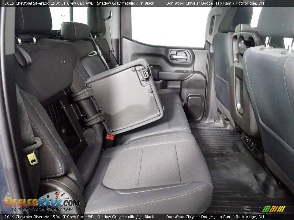 2019 Chevrolet Silverado 1500 LT Crew Cab 4WD Shadow Gray Metallic / Jet Black Photo #35
