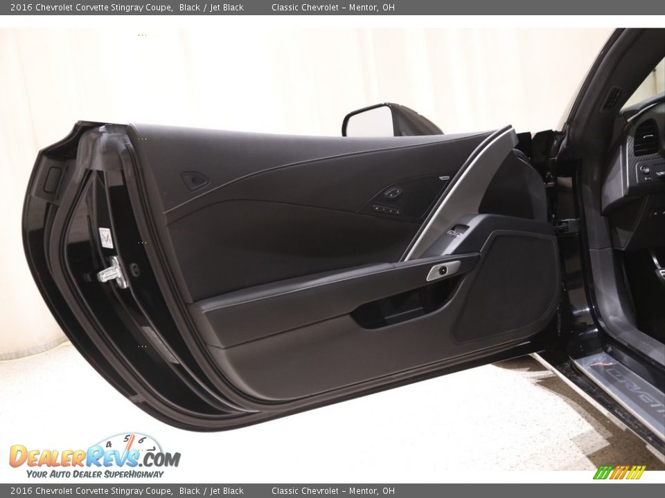 2016 Chevrolet Corvette Stingray Coupe Black / Jet Black Photo #5
