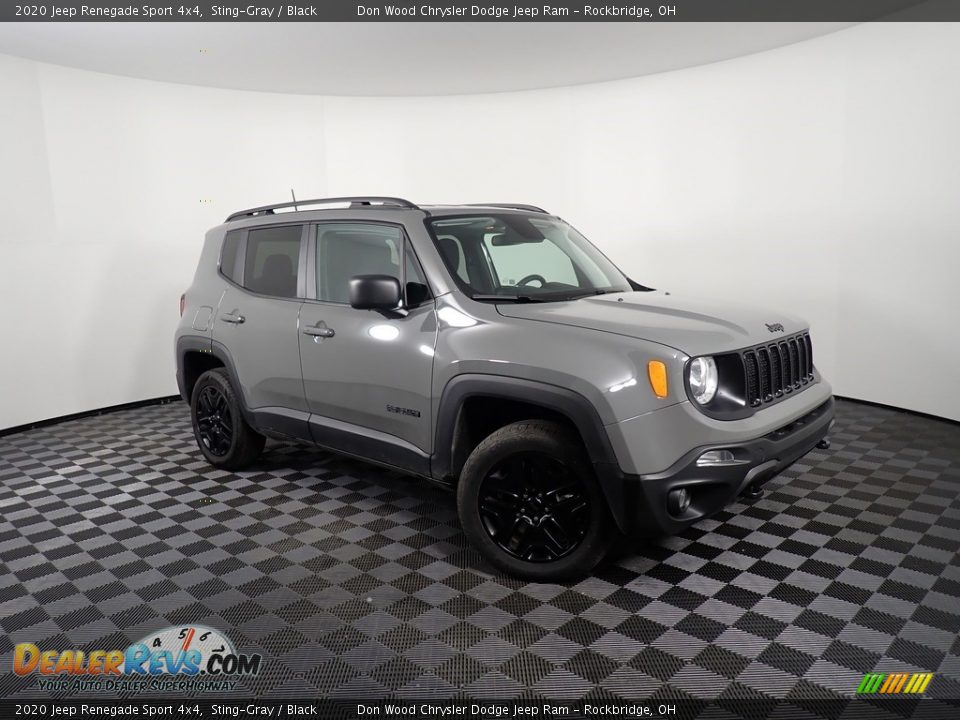 2020 Jeep Renegade Sport 4x4 Sting-Gray / Black Photo #3