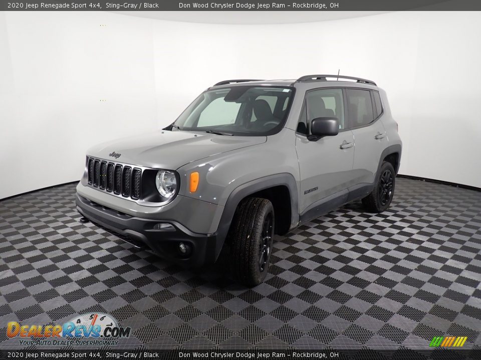 2020 Jeep Renegade Sport 4x4 Sting-Gray / Black Photo #8