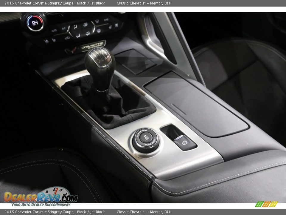 2016 Chevrolet Corvette Stingray Coupe Black / Jet Black Photo #16