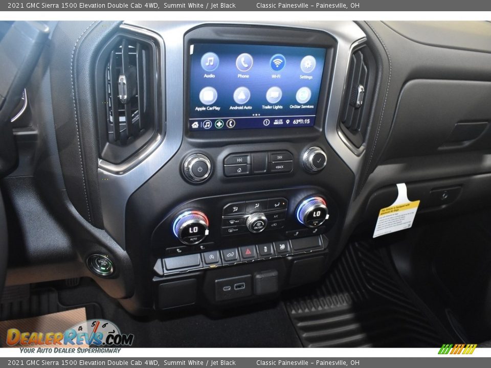 2021 GMC Sierra 1500 Elevation Double Cab 4WD Summit White / Jet Black Photo #10