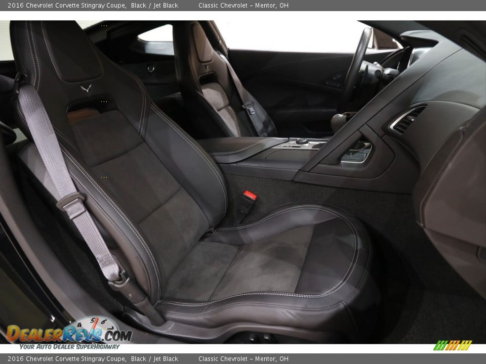 2016 Chevrolet Corvette Stingray Coupe Black / Jet Black Photo #19