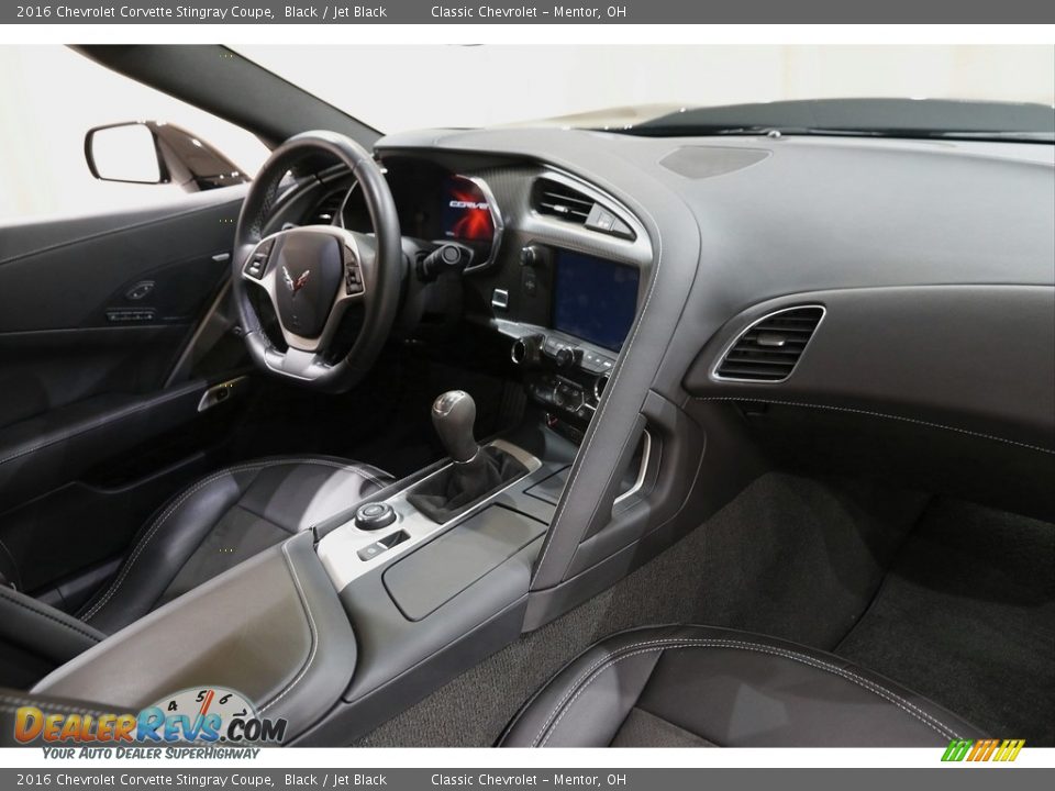 2016 Chevrolet Corvette Stingray Coupe Black / Jet Black Photo #20