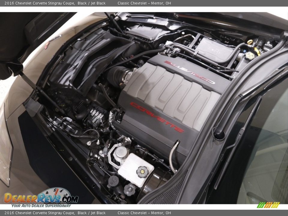 2016 Chevrolet Corvette Stingray Coupe Black / Jet Black Photo #22