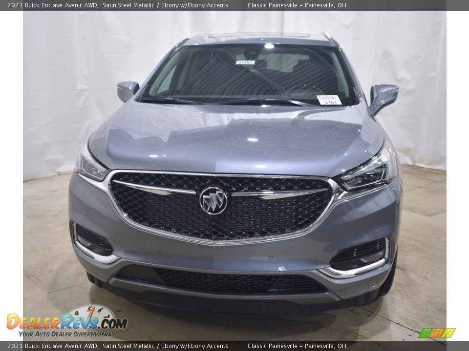 2021 Buick Enclave Avenir AWD Satin Steel Metallic / Ebony w/Ebony Accents Photo #4