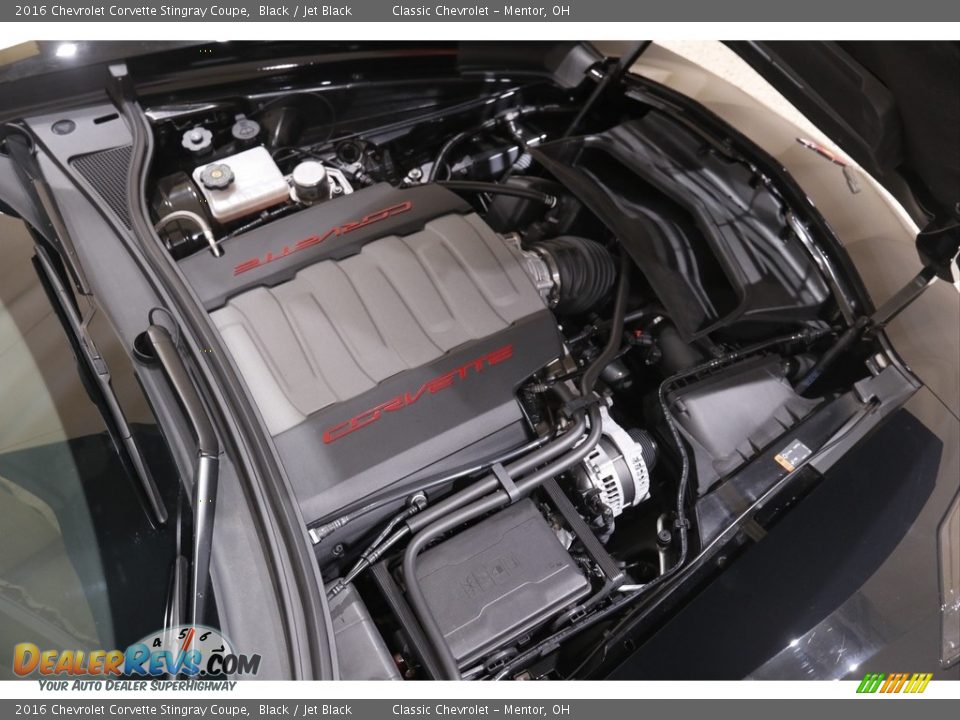 2016 Chevrolet Corvette Stingray Coupe Black / Jet Black Photo #23