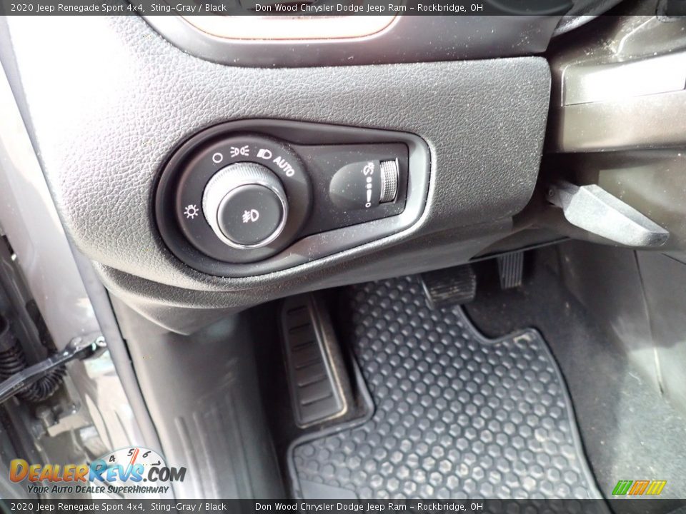 2020 Jeep Renegade Sport 4x4 Sting-Gray / Black Photo #20