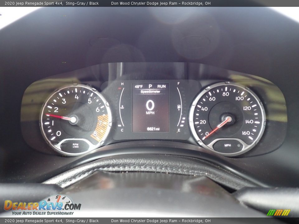 2020 Jeep Renegade Sport 4x4 Sting-Gray / Black Photo #23