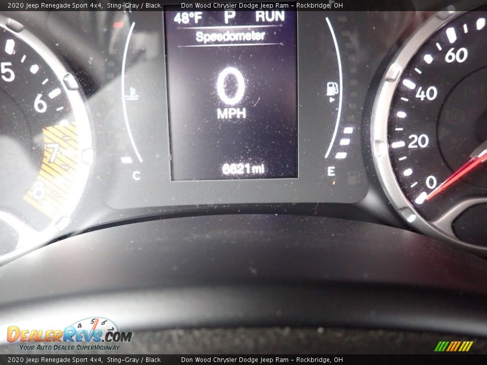 2020 Jeep Renegade Sport 4x4 Sting-Gray / Black Photo #24