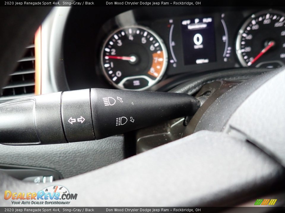 2020 Jeep Renegade Sport 4x4 Sting-Gray / Black Photo #25