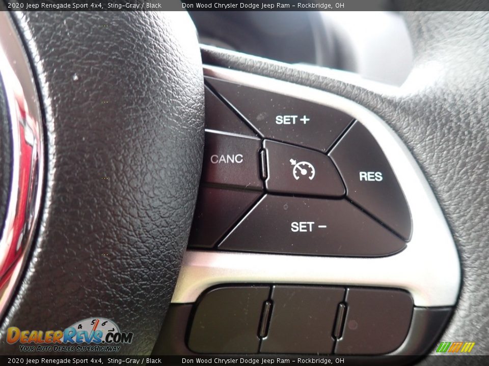 2020 Jeep Renegade Sport 4x4 Sting-Gray / Black Photo #27
