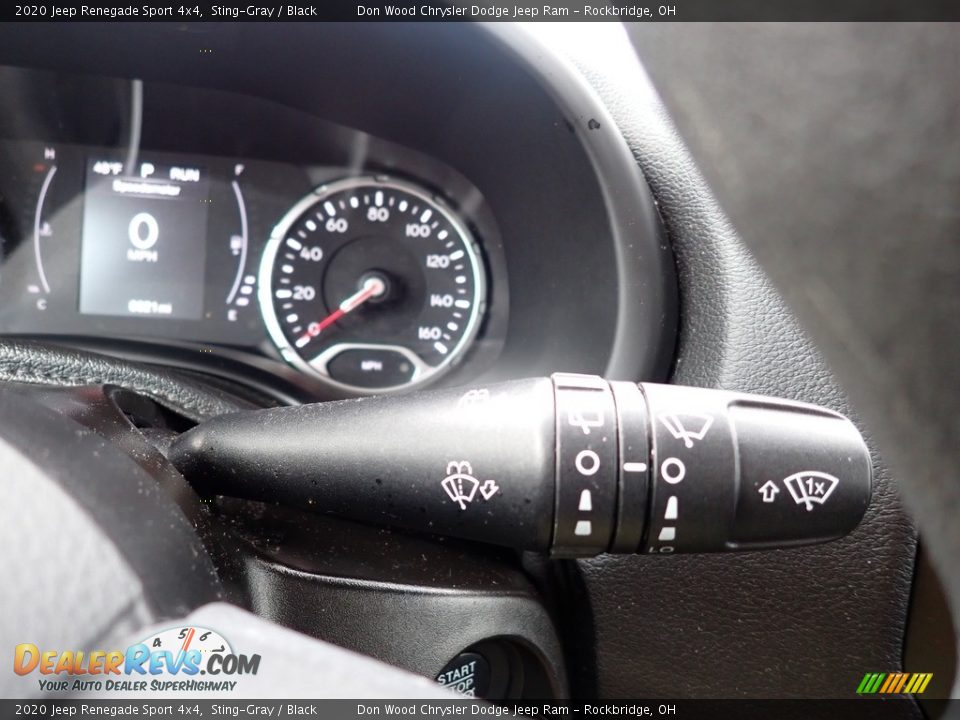 2020 Jeep Renegade Sport 4x4 Sting-Gray / Black Photo #28