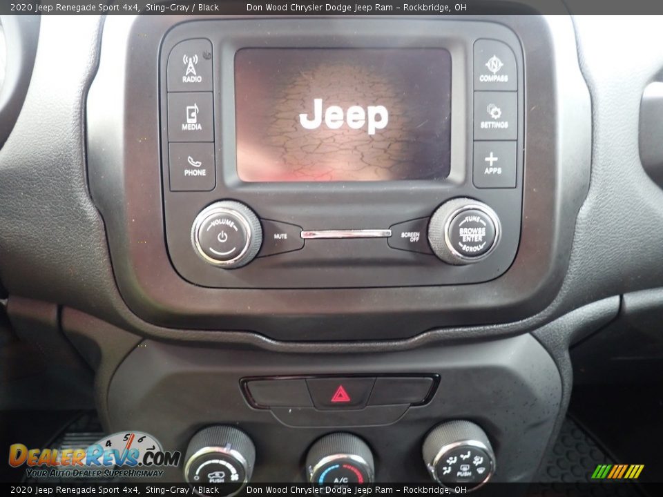 2020 Jeep Renegade Sport 4x4 Sting-Gray / Black Photo #29