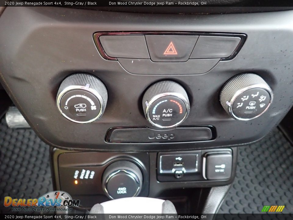 2020 Jeep Renegade Sport 4x4 Sting-Gray / Black Photo #30