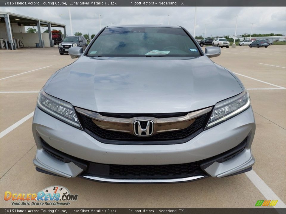2016 Honda Accord Touring Coupe Lunar Silver Metallic / Black Photo #6