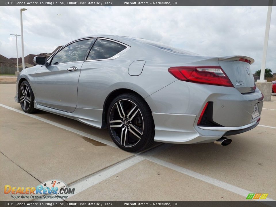 2016 Honda Accord Touring Coupe Lunar Silver Metallic / Black Photo #8