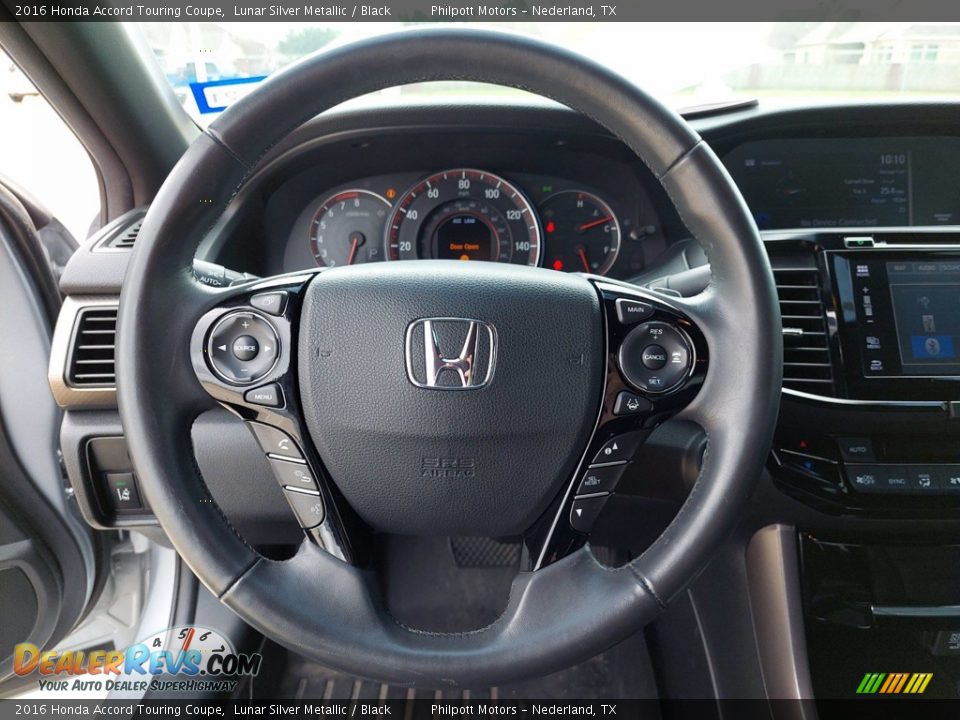 2016 Honda Accord Touring Coupe Steering Wheel Photo #14