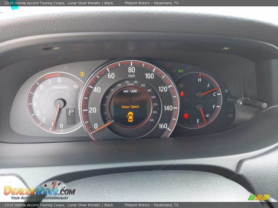 2016 Honda Accord Touring Coupe Gauges Photo #19