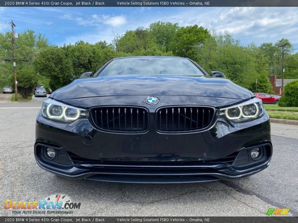 2020 BMW 4 Series 430i Gran Coupe Jet Black / Black Photo #12