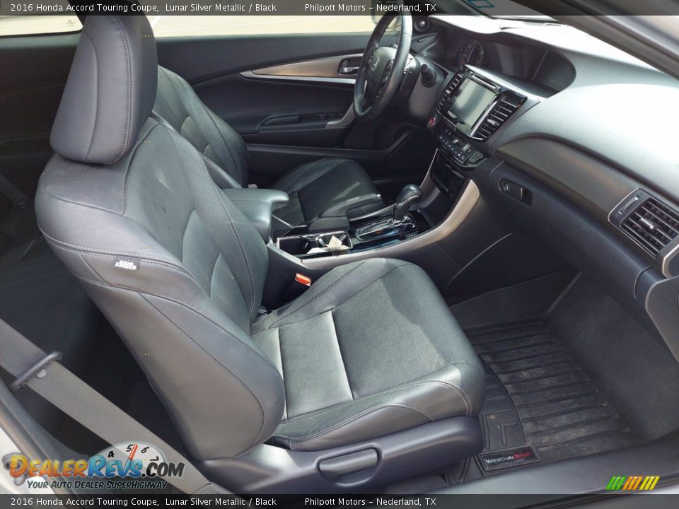 Front Seat of 2016 Honda Accord Touring Coupe Photo #23