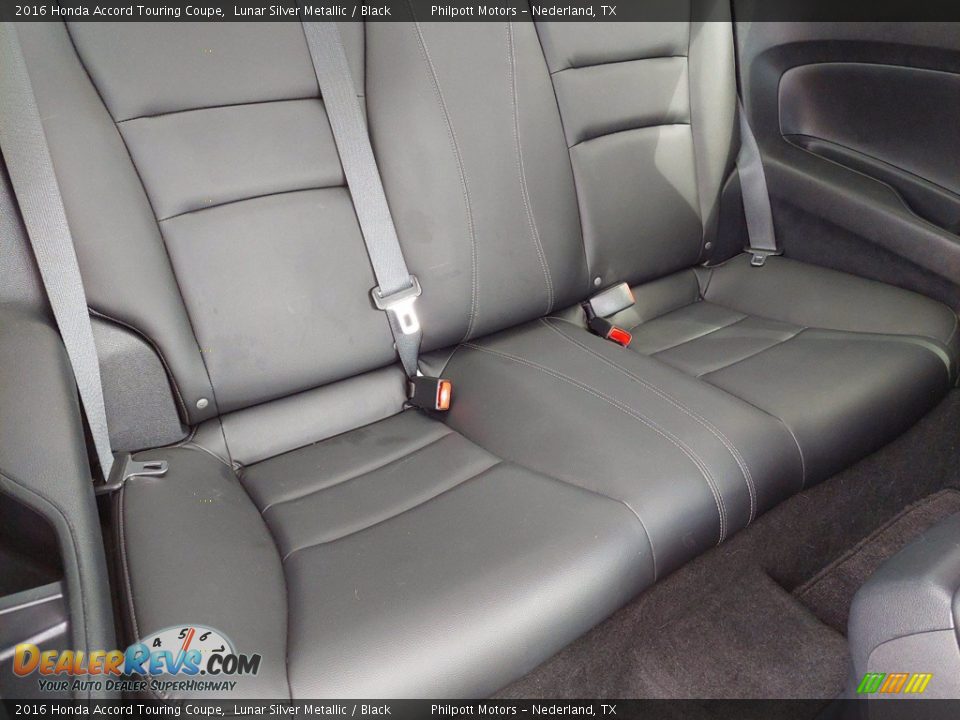 Rear Seat of 2016 Honda Accord Touring Coupe Photo #24