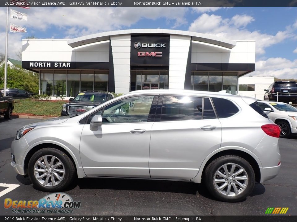 2019 Buick Envision Essence AWD Galaxy Silver Metallic / Ebony Photo #13