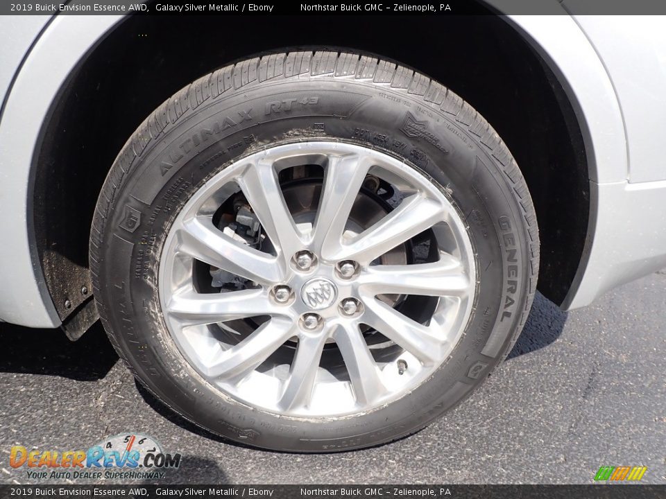 2019 Buick Envision Essence AWD Galaxy Silver Metallic / Ebony Photo #14