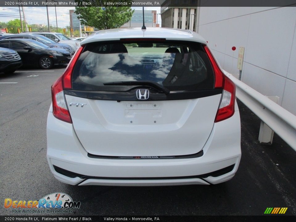 2020 Honda Fit LX Platinum White Pearl / Black Photo #4