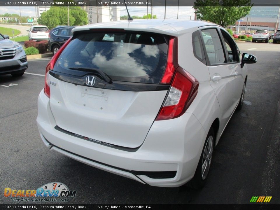 2020 Honda Fit LX Platinum White Pearl / Black Photo #5