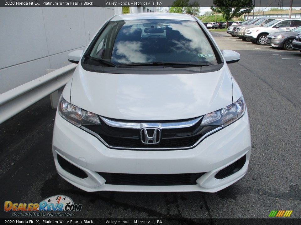 2020 Honda Fit LX Platinum White Pearl / Black Photo #8