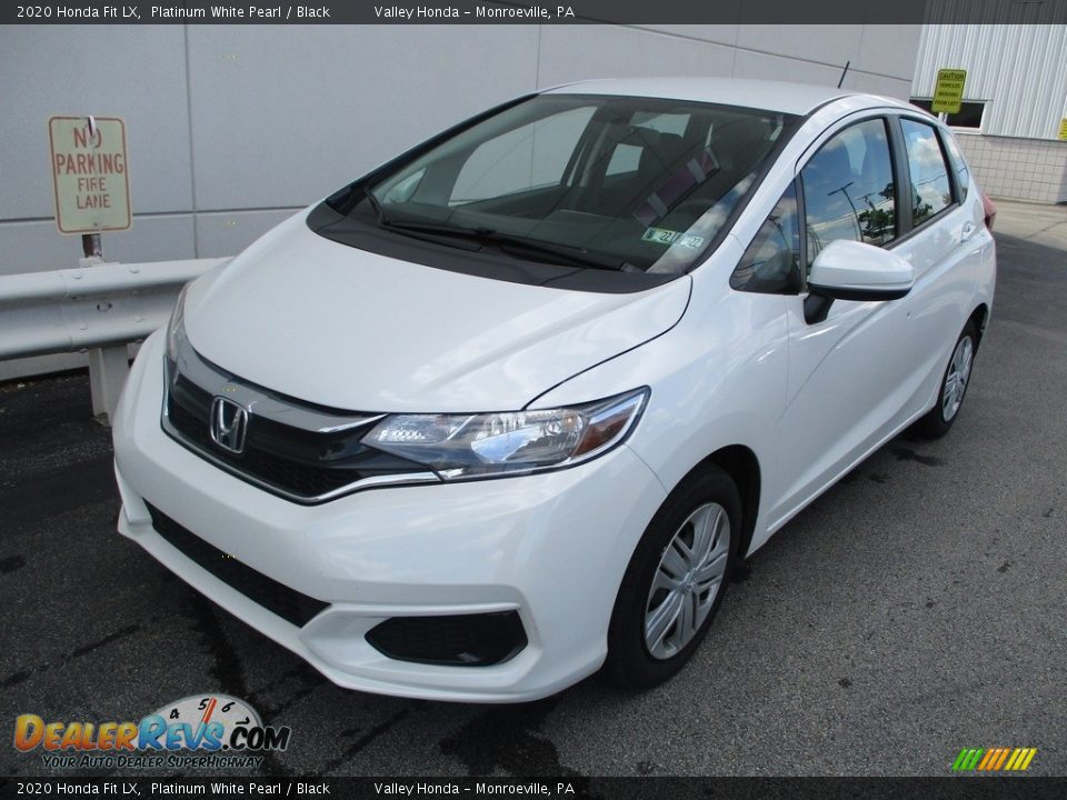 2020 Honda Fit LX Platinum White Pearl / Black Photo #9