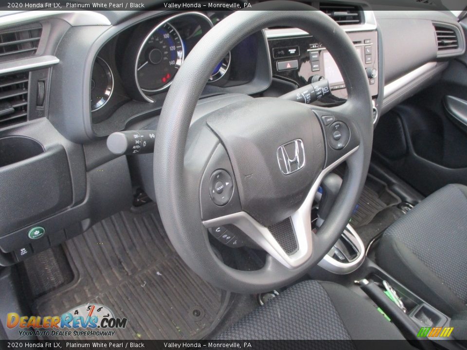 2020 Honda Fit LX Platinum White Pearl / Black Photo #13