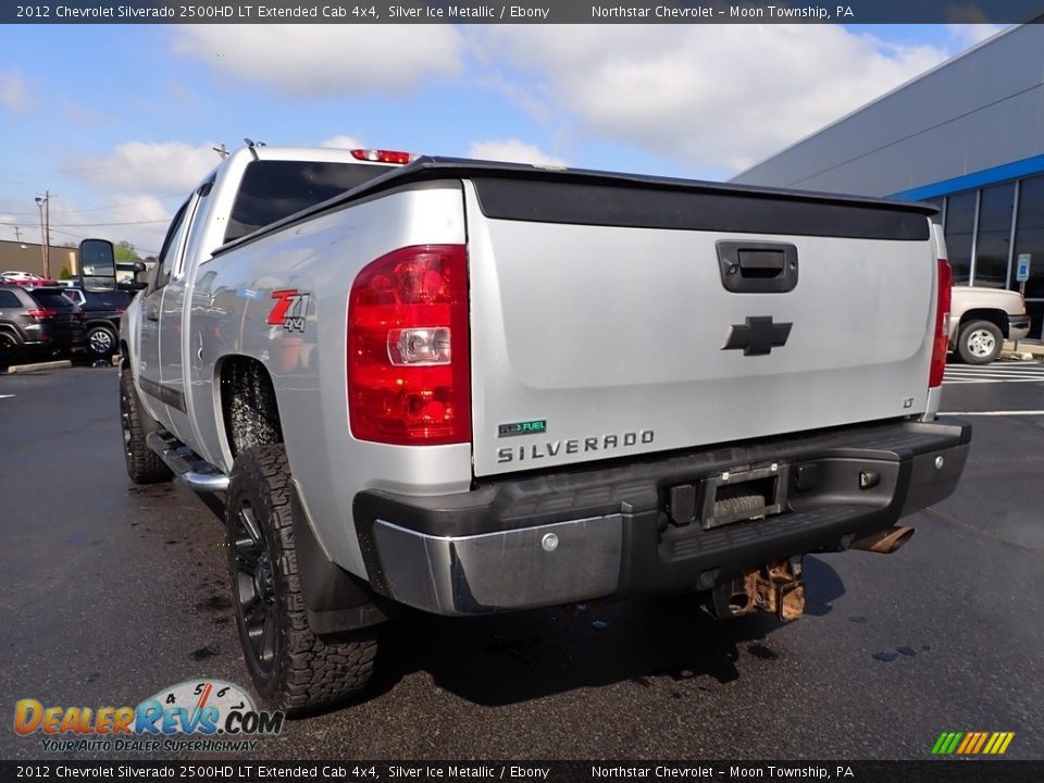 2012 Chevrolet Silverado 2500HD LT Extended Cab 4x4 Silver Ice Metallic / Ebony Photo #5