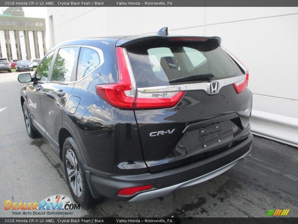 2018 Honda CR-V LX AWD Crystal Black Pearl / Black Photo #3