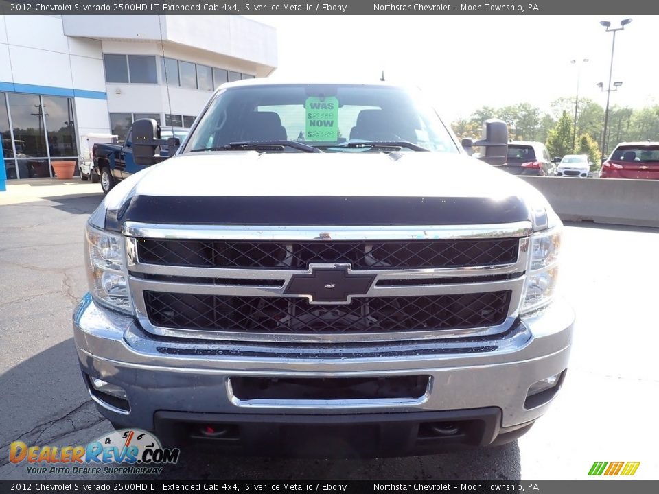 2012 Chevrolet Silverado 2500HD LT Extended Cab 4x4 Silver Ice Metallic / Ebony Photo #12