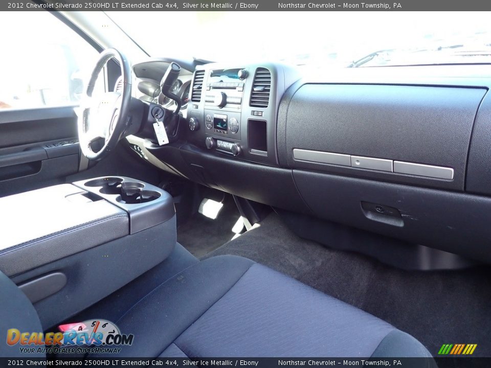 2012 Chevrolet Silverado 2500HD LT Extended Cab 4x4 Silver Ice Metallic / Ebony Photo #15