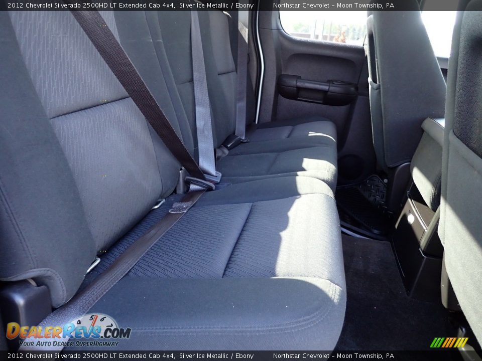 2012 Chevrolet Silverado 2500HD LT Extended Cab 4x4 Silver Ice Metallic / Ebony Photo #18