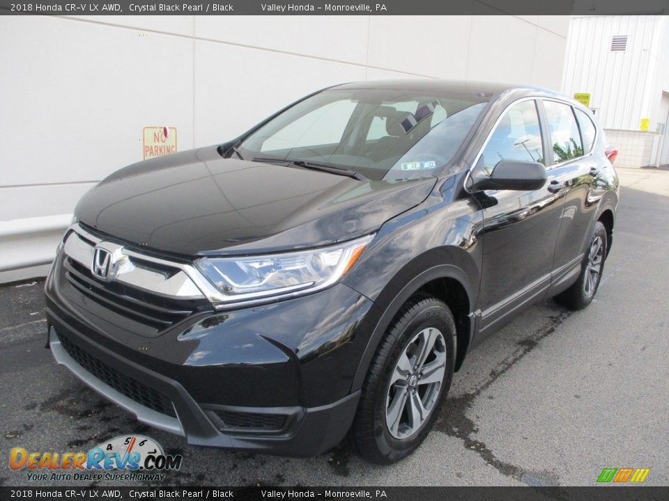 2018 Honda CR-V LX AWD Crystal Black Pearl / Black Photo #9