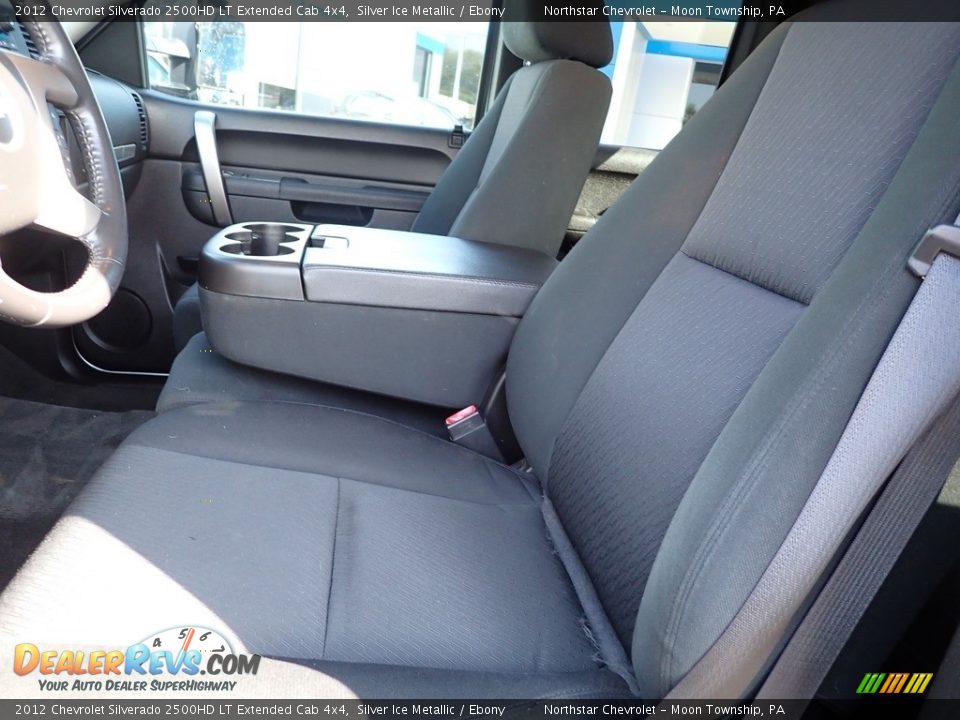 2012 Chevrolet Silverado 2500HD LT Extended Cab 4x4 Silver Ice Metallic / Ebony Photo #20