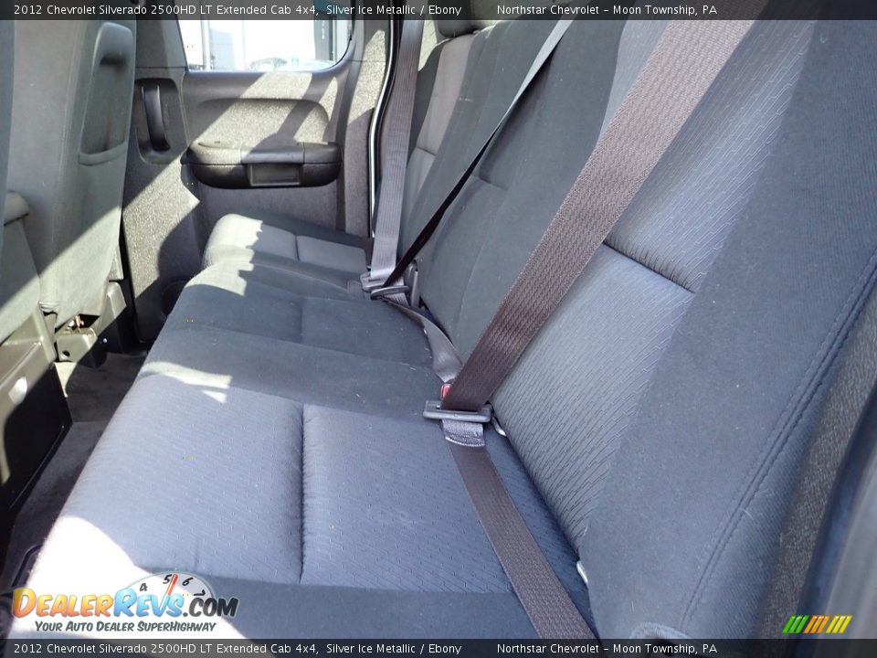 2012 Chevrolet Silverado 2500HD LT Extended Cab 4x4 Silver Ice Metallic / Ebony Photo #21