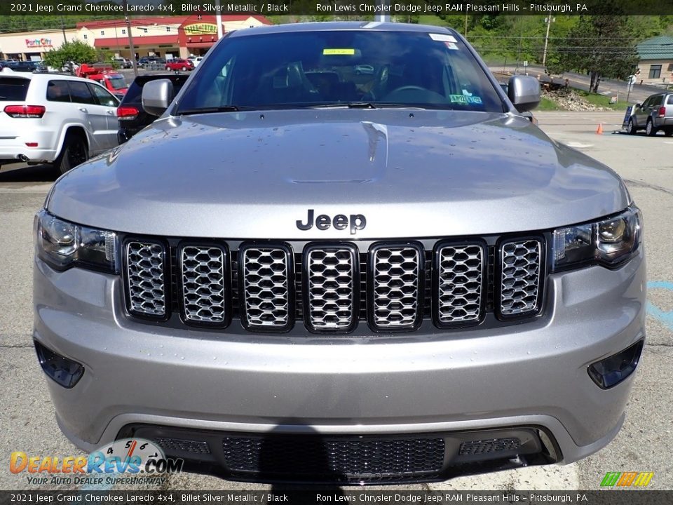 2021 Jeep Grand Cherokee Laredo 4x4 Billet Silver Metallic / Black Photo #9