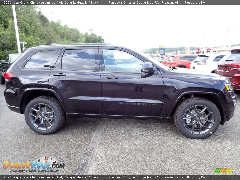 Sangria Metallic 2021 Jeep Grand Cherokee Limited 4x4 Photo #7