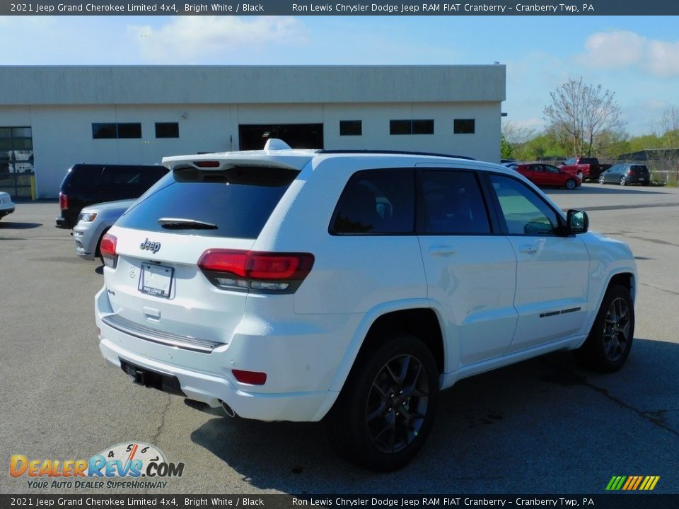 2021 Jeep Grand Cherokee Limited 4x4 Bright White / Black Photo #5