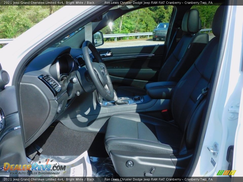 2021 Jeep Grand Cherokee Limited 4x4 Bright White / Black Photo #11