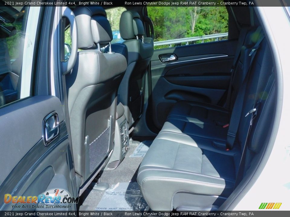 2021 Jeep Grand Cherokee Limited 4x4 Bright White / Black Photo #12