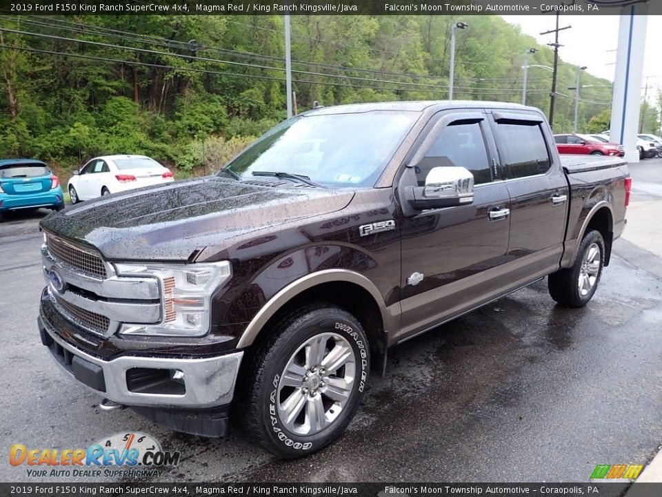 Front 3/4 View of 2019 Ford F150 King Ranch SuperCrew 4x4 Photo #6