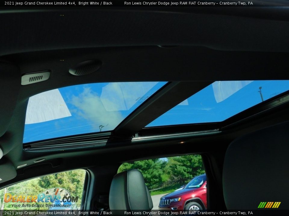 2021 Jeep Grand Cherokee Limited 4x4 Bright White / Black Photo #15