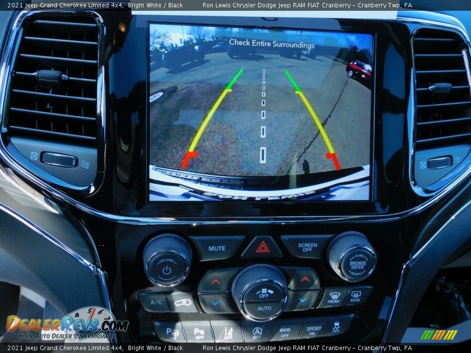 2021 Jeep Grand Cherokee Limited 4x4 Bright White / Black Photo #18