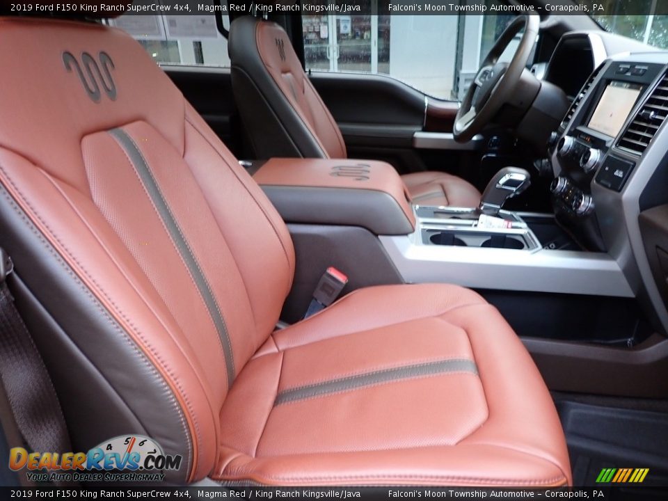 Front Seat of 2019 Ford F150 King Ranch SuperCrew 4x4 Photo #10